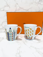 愛馬仕 Epopee 兩隻裝馬克杯