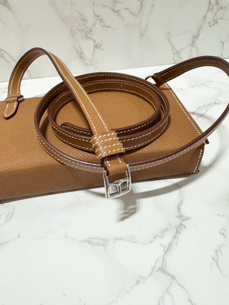 ❤️Hermes Hermesnap Gold 37 PHW W Stamp