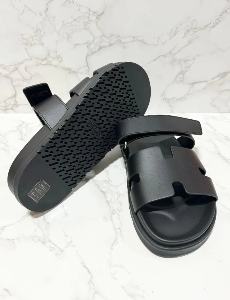 ❤️Hermes Sandales Chypre Noir 尺寸 36