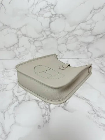 愛馬仕迷你 Evelyne 16 TC Beton 8L PHW W Stamp