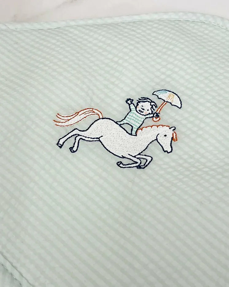 愛馬仕 Cabriole 嬰兒浴巾