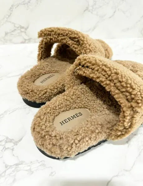 ❤️Hermes Sandales Femme Chypre 米色 Argile 38