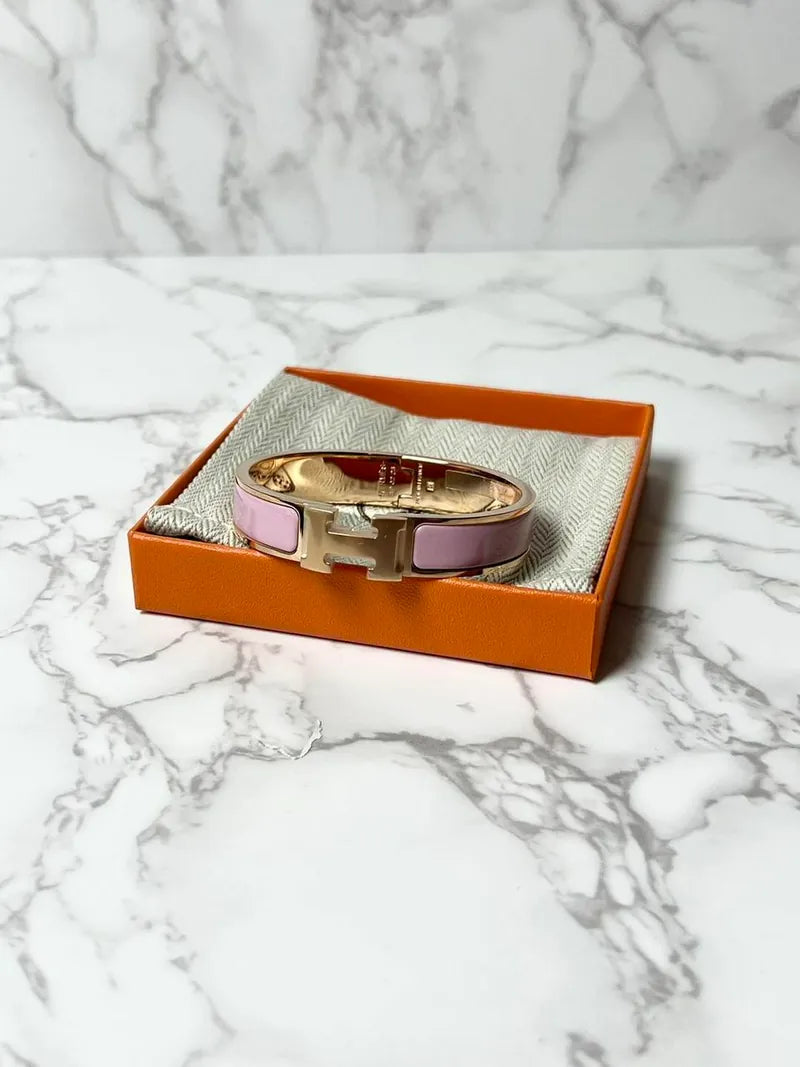 Hermes Clic H Bracelet RGHW PM Size
