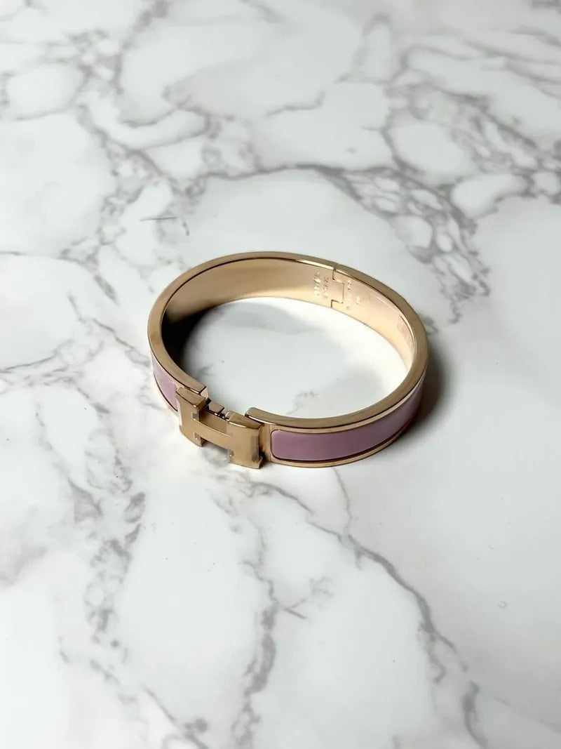 Hermes Clic H Bracelet RGHW PM Size