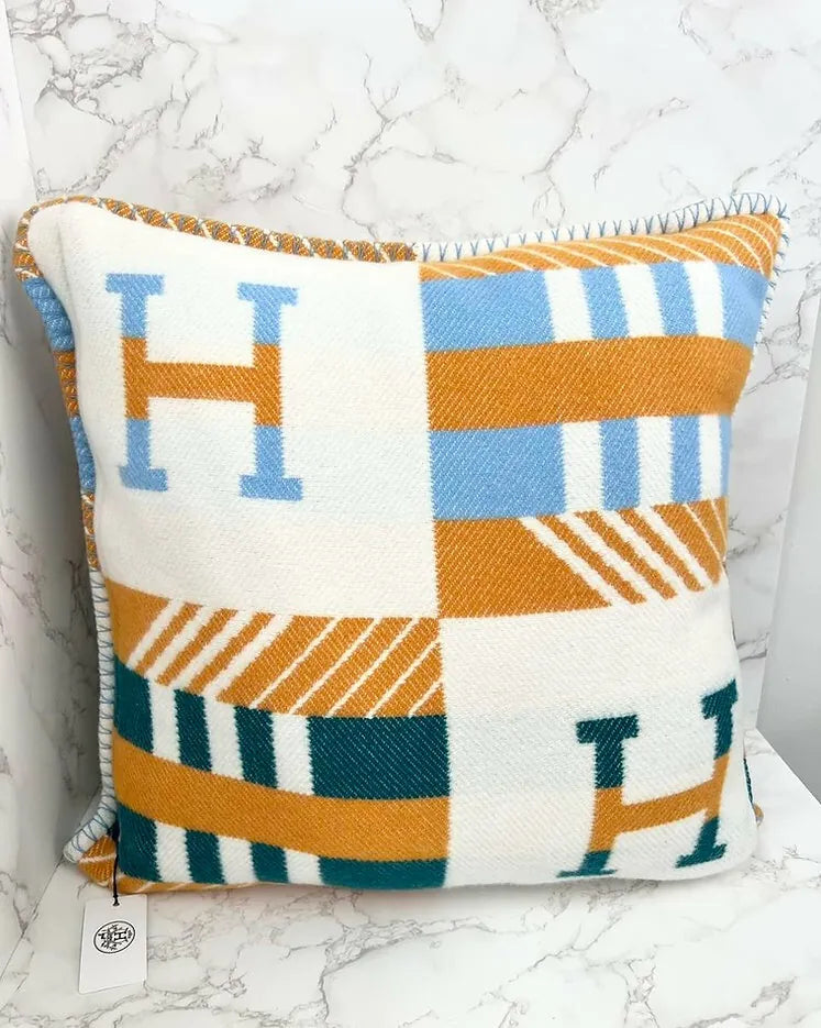 Hermes Coussin Jacquad Avalon Jump'h  50 x 50cm