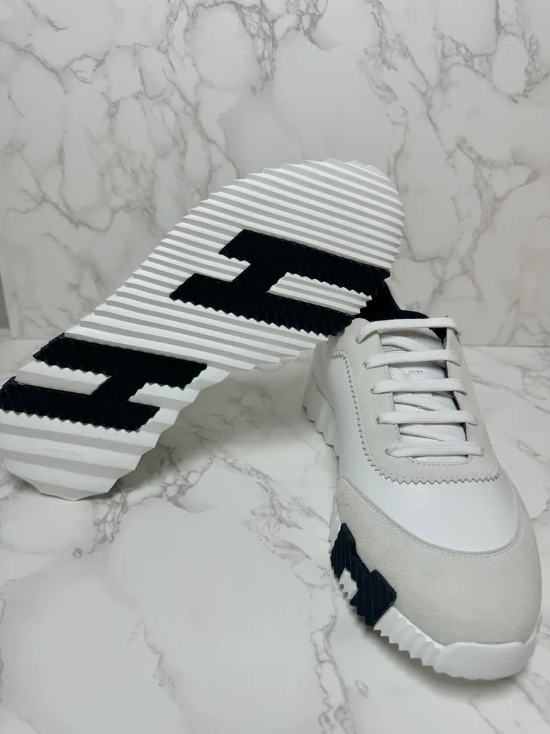 ❤️Hermes Sneaker Homme Bouncing Blanc PANDA 42