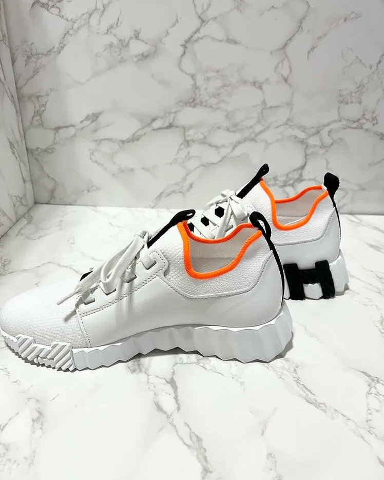 愛馬仕 Depart 女士運動鞋，尺寸 36.5