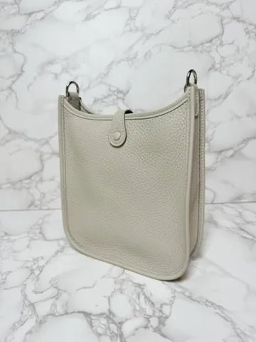 愛馬仕迷你 Evelyne 16 TC Beton 8L PHW W Stamp