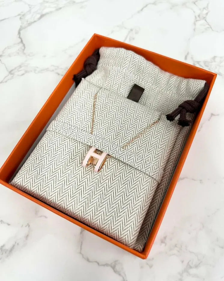 愛馬仕 Pop H 玫瑰糖珠吊墜 RGHW