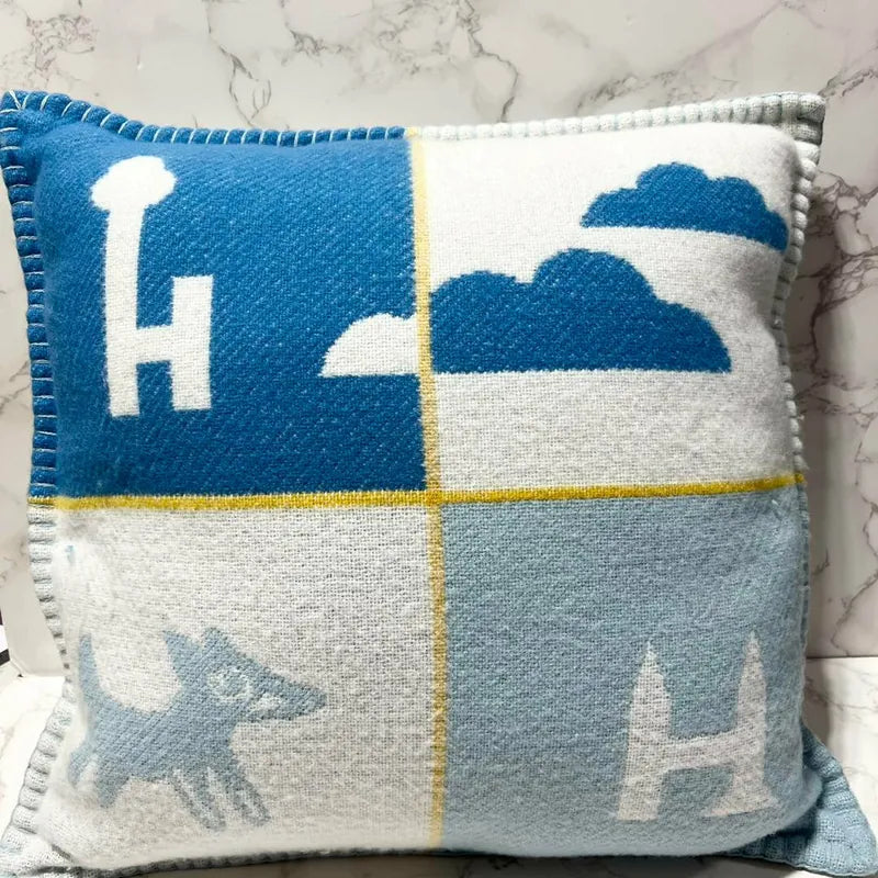 愛馬仕 Avalon Epopee 抱枕 42厘米 x 42厘米