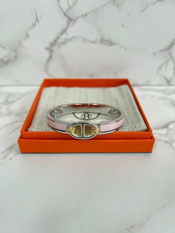 ❤️愛馬仕迷你Clic Ch D'ancre手鍊PHW PM尺寸