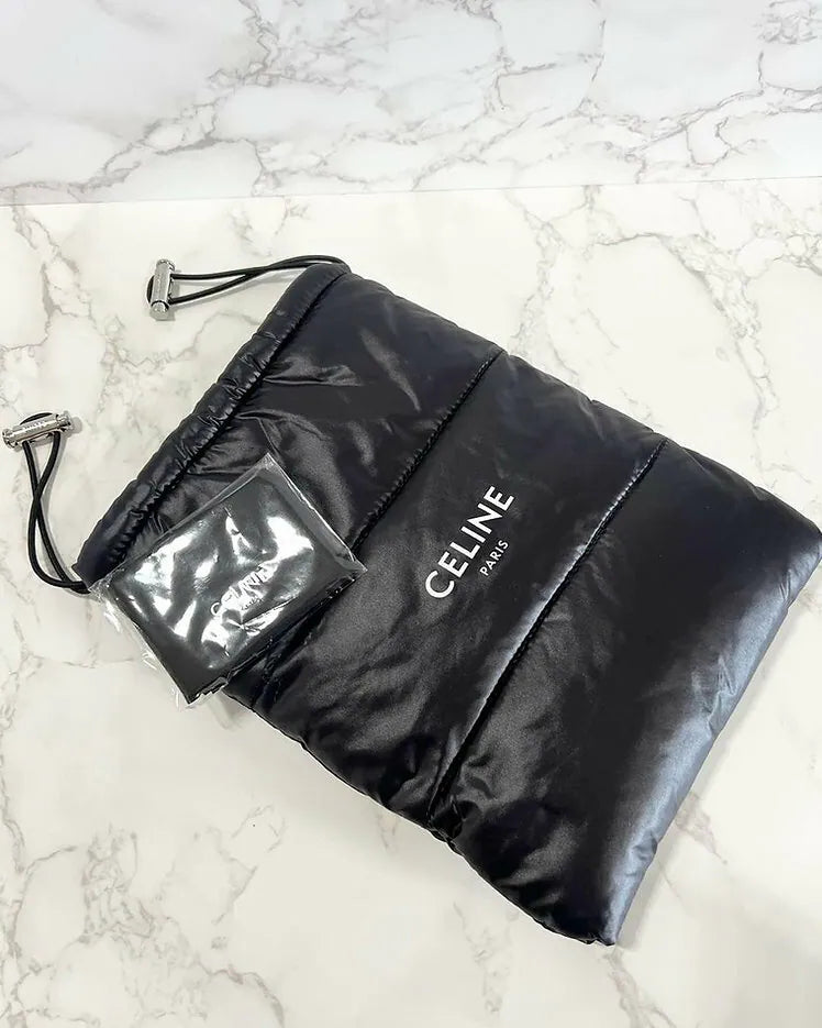 Celine Ski Mask in Plastic with metql studs