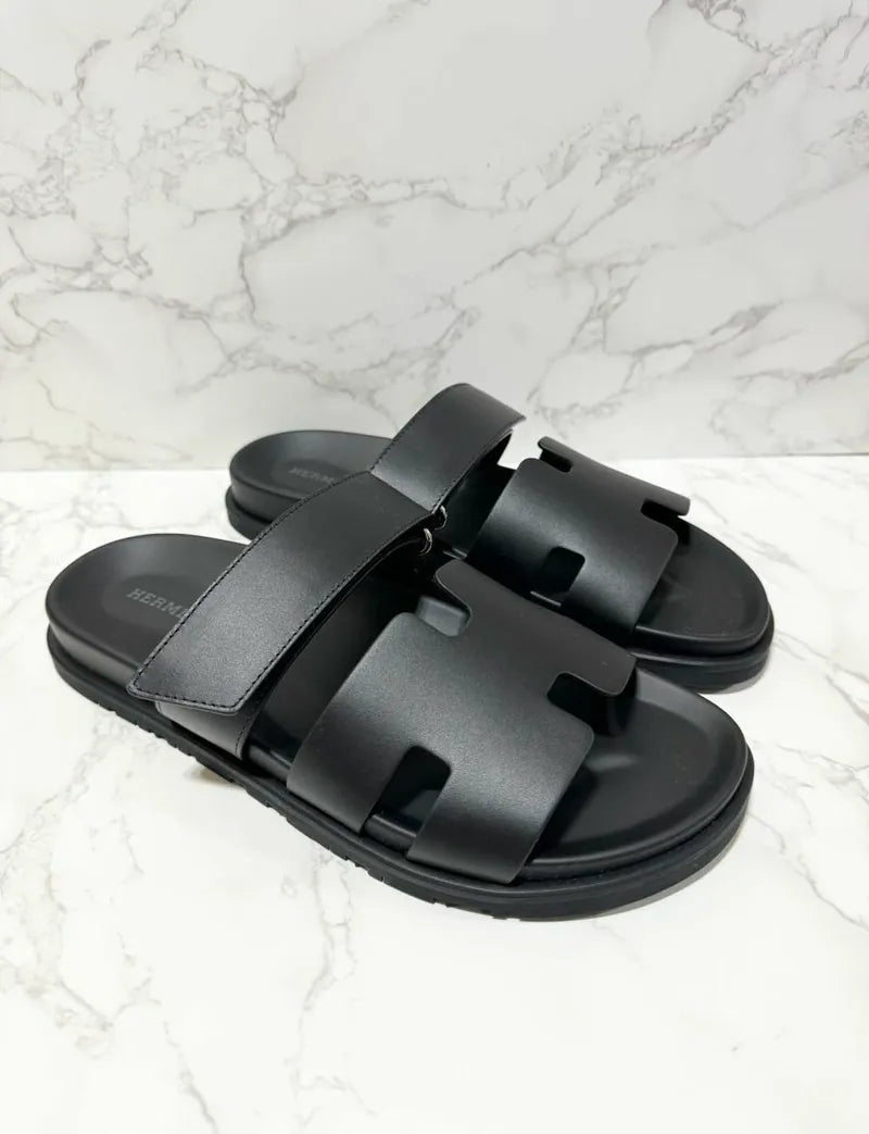 愛馬仕 Sandales 男士西普黑 40