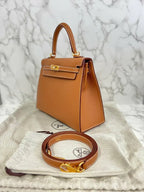 愛馬仕 Kelly 25 金 Epsom GHW 37