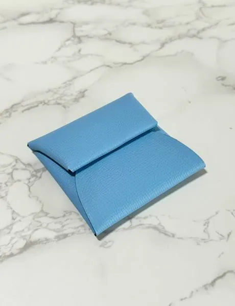 Hermes Calvi Bastia 零錢包 7N CELESTE