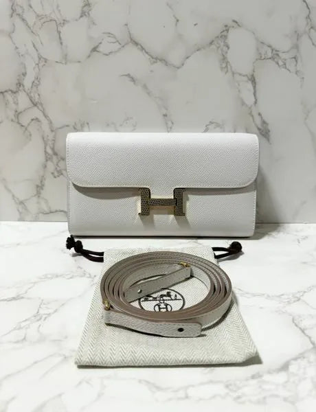 ❤️Hermes Constance 即將推出 Gris Pale / Gris Tourterelle Lizard GHW