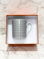 Hermes Mosaique AU 24 Platinum Mug 24k