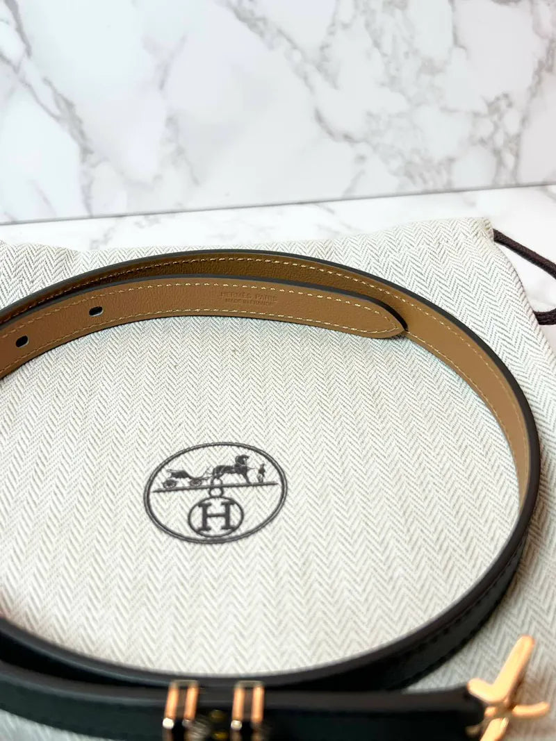 Hermes POP H 15 women belt  Nori 70 RGHW
