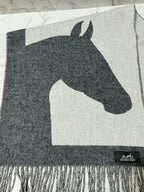 Hermes Casaque Love Story 圍巾 Gris Clair / 科特迪瓦