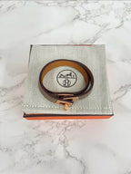 ❤️愛馬仕迷你凱莉包 Etoupe 金色五金手環 T2