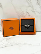 ❤️愛馬仕 Chaine d'ancre Enchainee 戒指，小號 925 銀 53