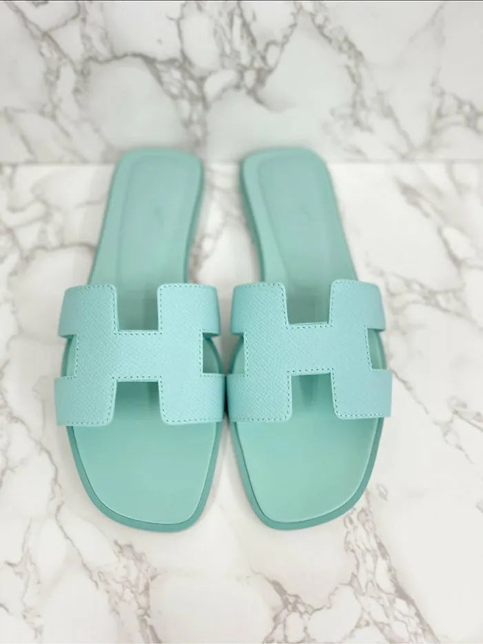 愛馬仕 Oran 涼鞋，37 碼