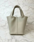 愛馬仕 Picotin 18 TC Benton 8L GHW U 郵票