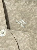 Hermes Calvi 卡夾 epsom Etoupe