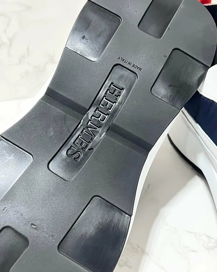❤️Hermes Sneaker Homme Gramme Tissuu 降落傘❤️