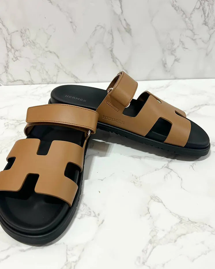 Hermes Sandales 西普自然色 43 號