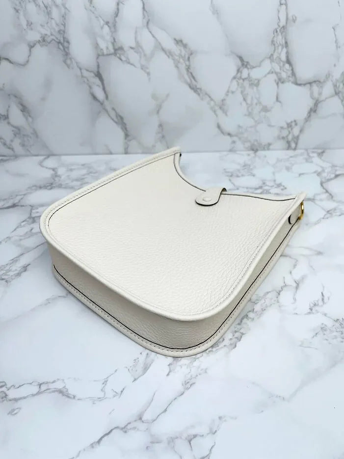 愛馬仕 Mini Evelyne 16 TC Nata GHW U 郵票