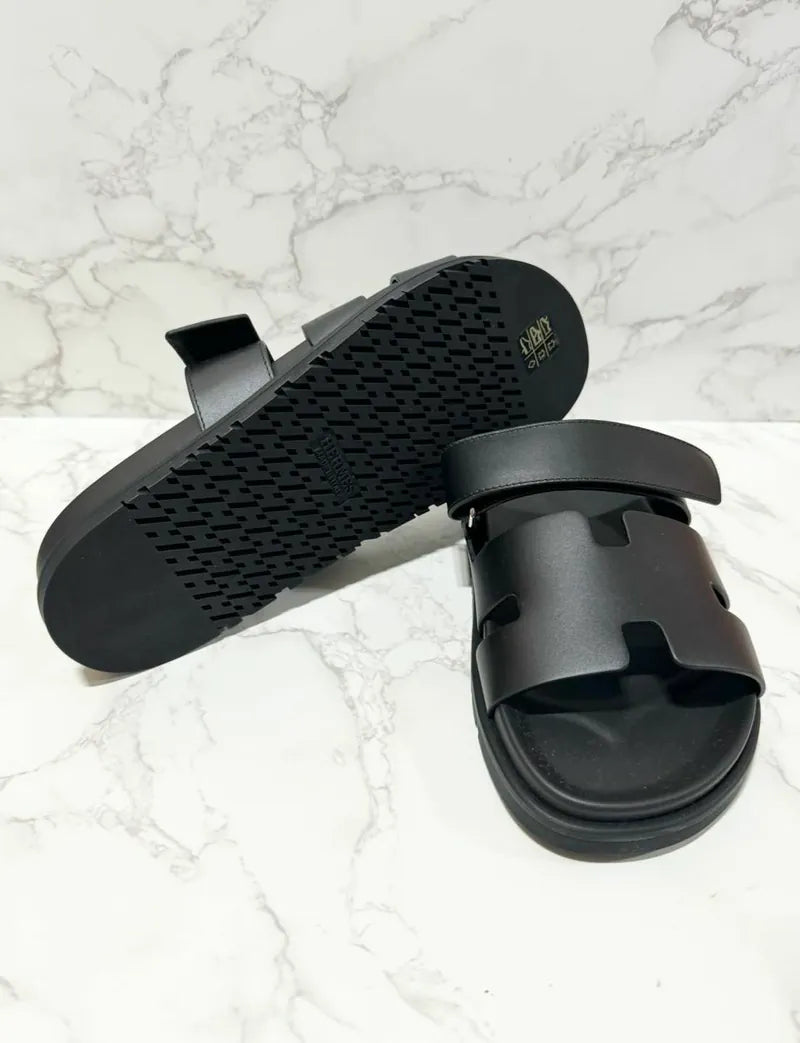 愛馬仕 Sandales 男士西普黑 40