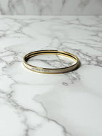 Hermes 手鍊 Extra Fin Uni 手鐲奶油色 GHW 尺寸 65