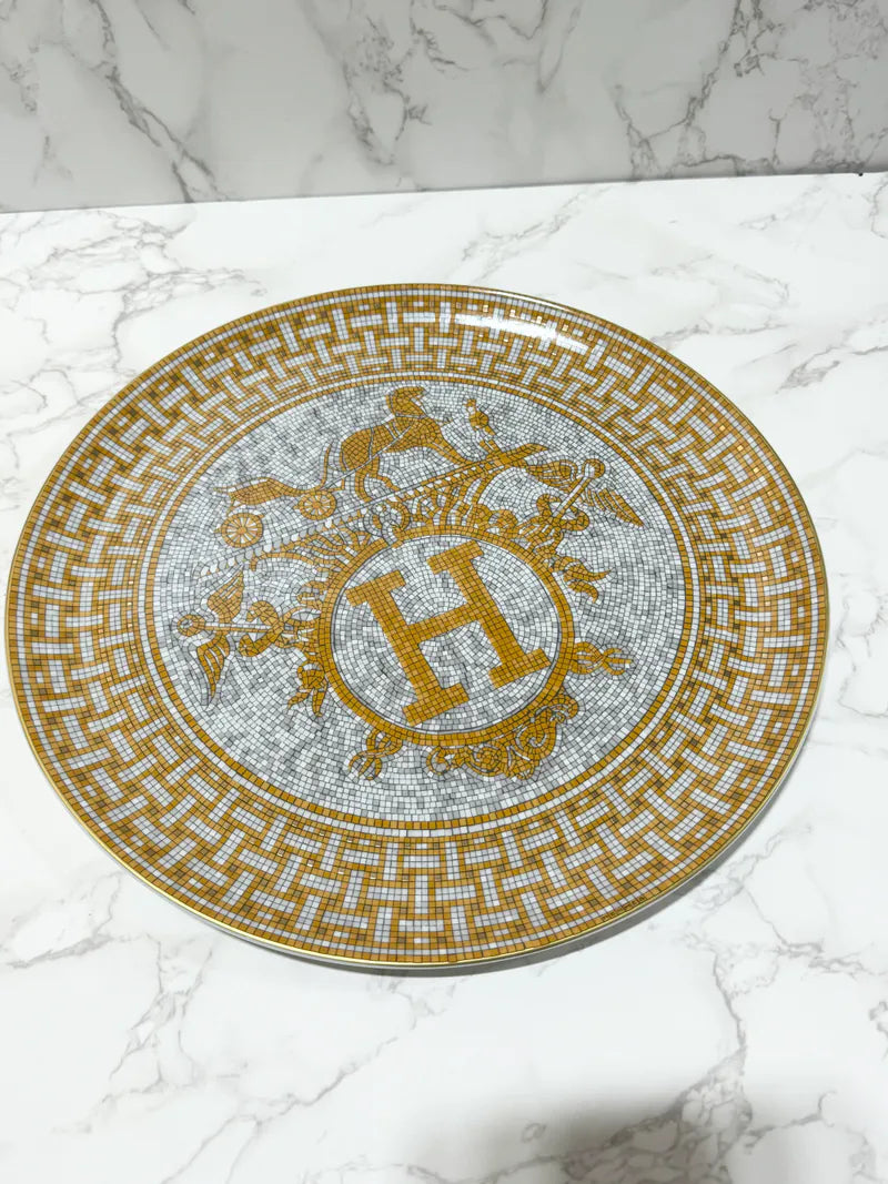 ❤️Hermes Mosaique au 24 金塔盤 32 厘米