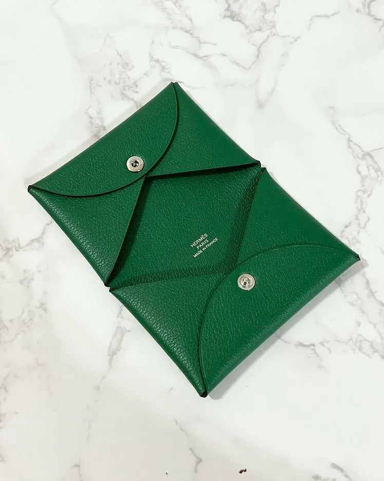 愛馬仕 Calvi 卡包 仙人掌圖案 1L