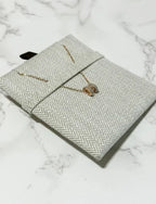 ❤️愛馬仕迷你 Pop H Marron Glace 玫瑰金吊墜項鍊 RGHW