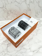Hermes H Deco set of 2 mugs (n°1 and 2)