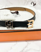 Hermes POP H 15 women belt Noir RGHW