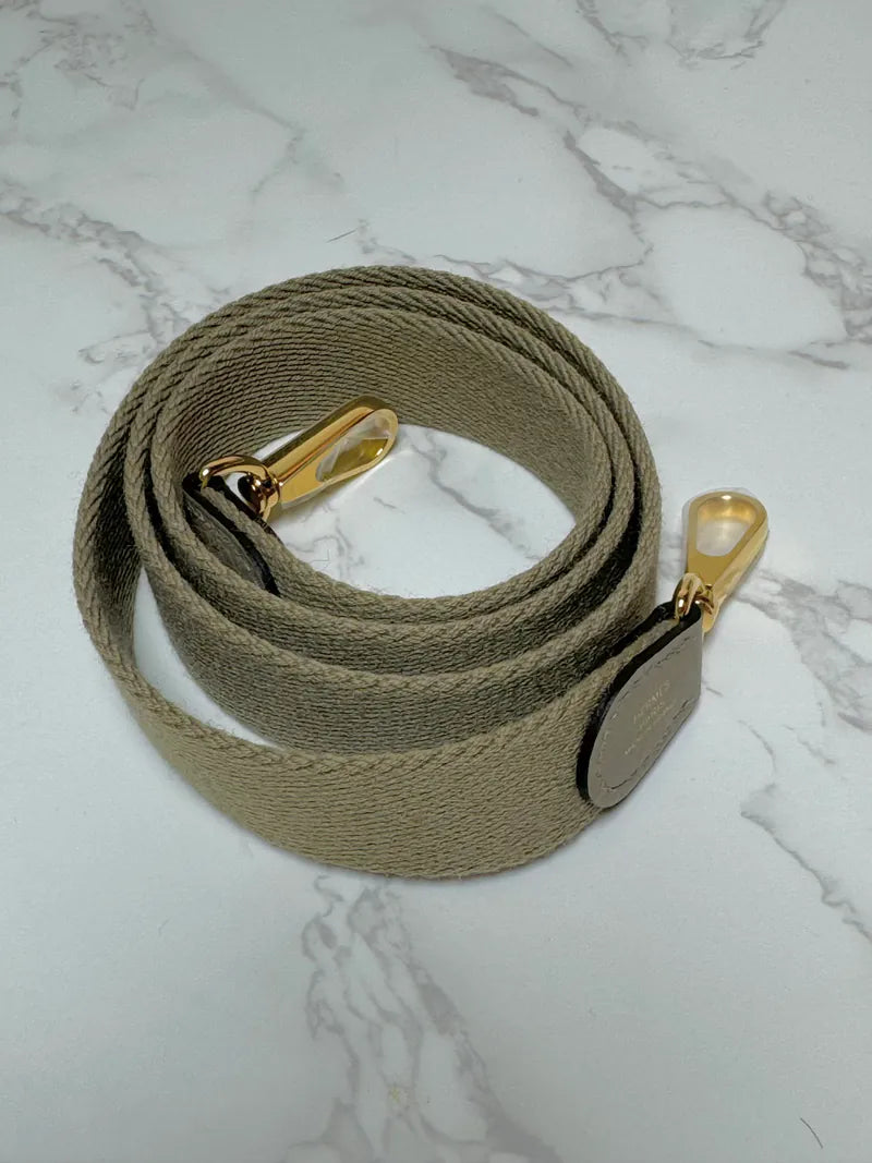 ❤️Hermes Evelyne 16 bag Beige Marfa 8Q GHW W Stamp