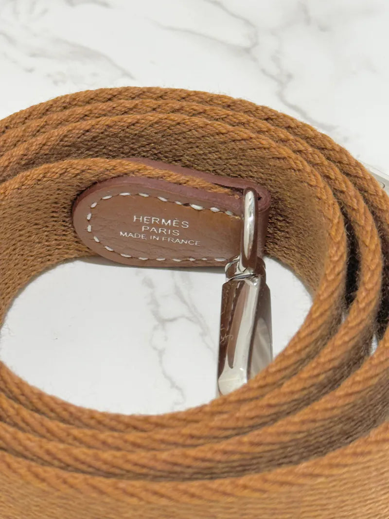 愛馬仕迷你Evelyne 16金色PHW W印章