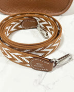 愛馬仕 H Mini Evelyn TC 金色 PHW B 印章