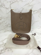 Hermes Evelyne 16 Bag TC Etoupe GHW