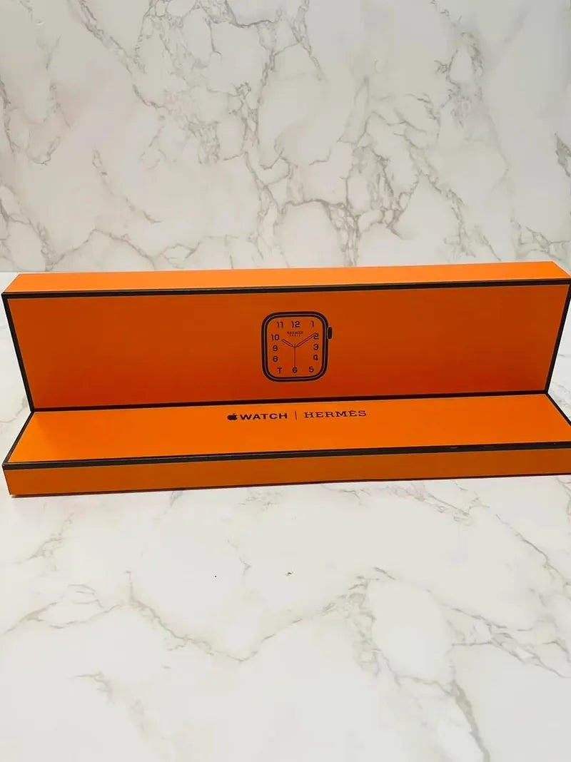 Hermes Series 8 case Band Apple Watch Herme Single Tour 45 mm Gris Myer