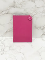 Hermes Porte-Passeport Tarmac 護照夾 Chèvre Chamika Rose Shocking 5R