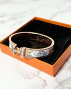 Hermes Clic H Colliers et Chiens 手鍊 RGHW 手鈪