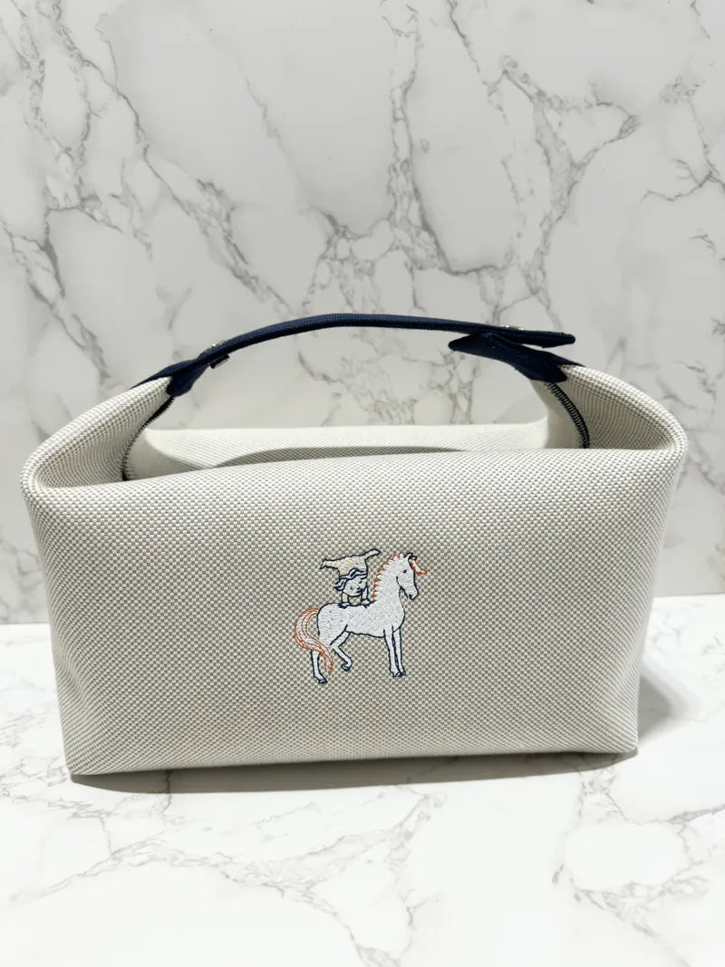 Hermes H Bride A Brac Case Cabriole GM Large Model Gris Perle