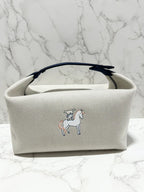 Hermes H Bride A Brac Case Cabriole GM Large Model Gris Perle