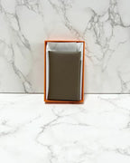Hermes  Calvi card holder Etoupe epsom