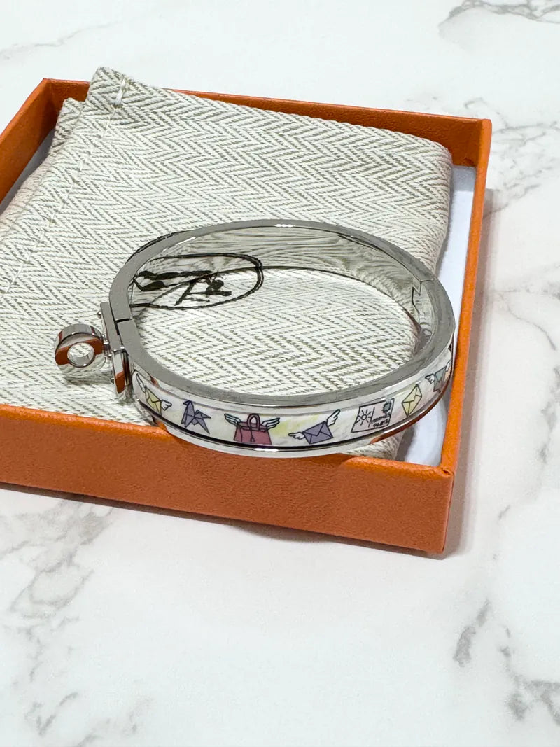 愛馬仕迷你Clic Kelly手鐲，愛馬仕旗艦茉莉手鐲