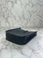 Hermes Mini Evelyne 16 TC Noir PHW W Stamp